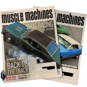 Hemmings Muscle Machines Magazine Oct Nov 2019 Drag Racing 71 Torino GT *